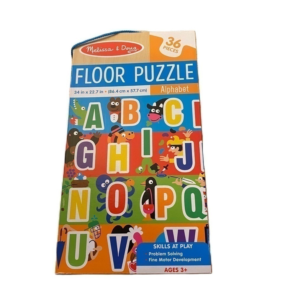 Melissa & Doug Alphabet Floor Puzzle 36 Pieces ABC Kids Toy
